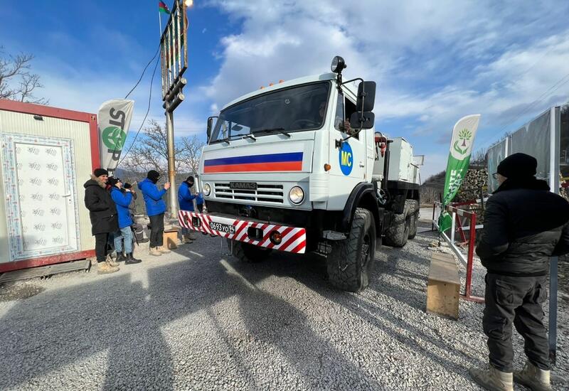 По Лачинской дороге беспрепятственно проехали две автомашины