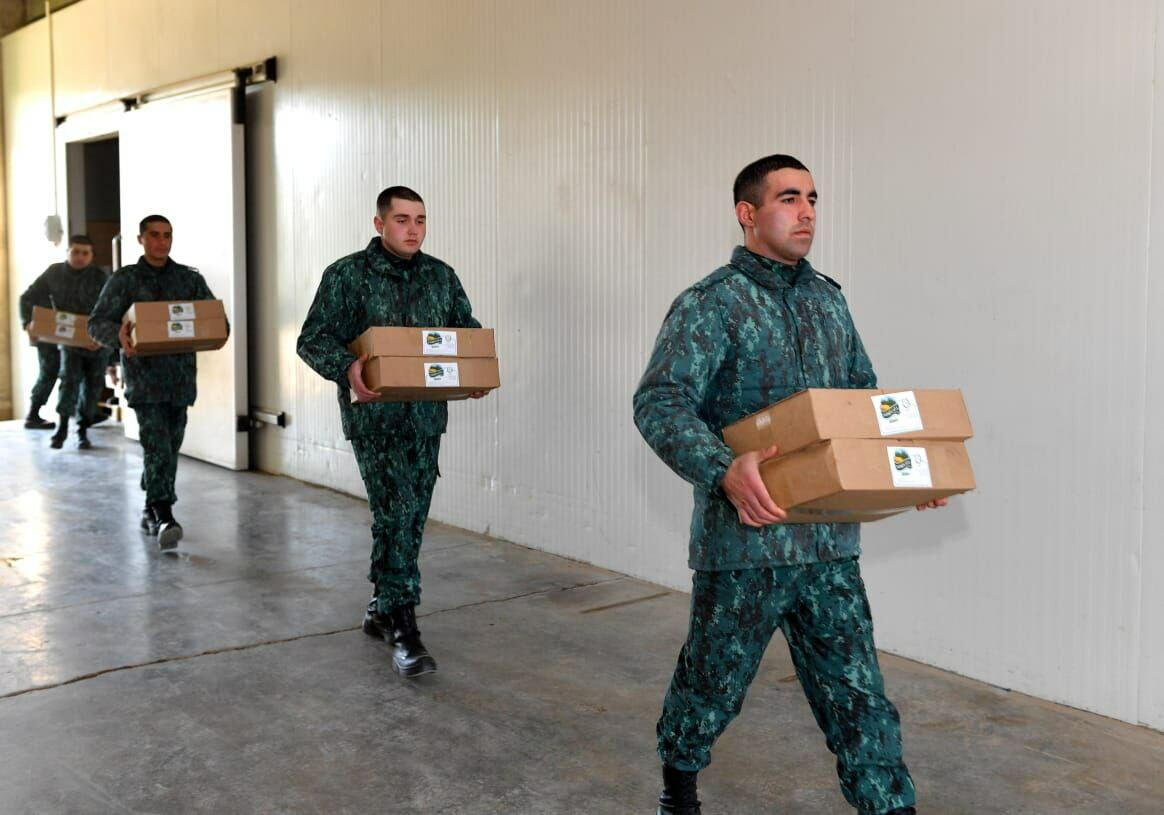 DSX Türkiyəyə növbəti dəfə ərzaq yardımı göndərib