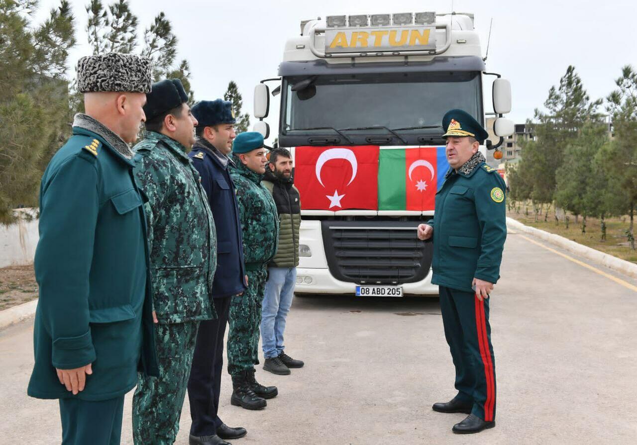 DSX Türkiyəyə növbəti dəfə ərzaq yardımı göndərib