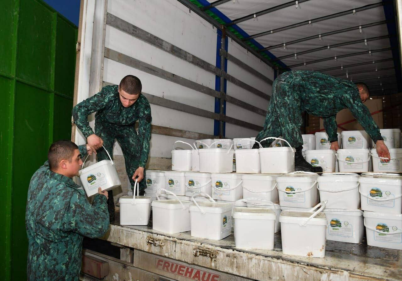 DSX Türkiyəyə növbəti dəfə ərzaq yardımı göndərib