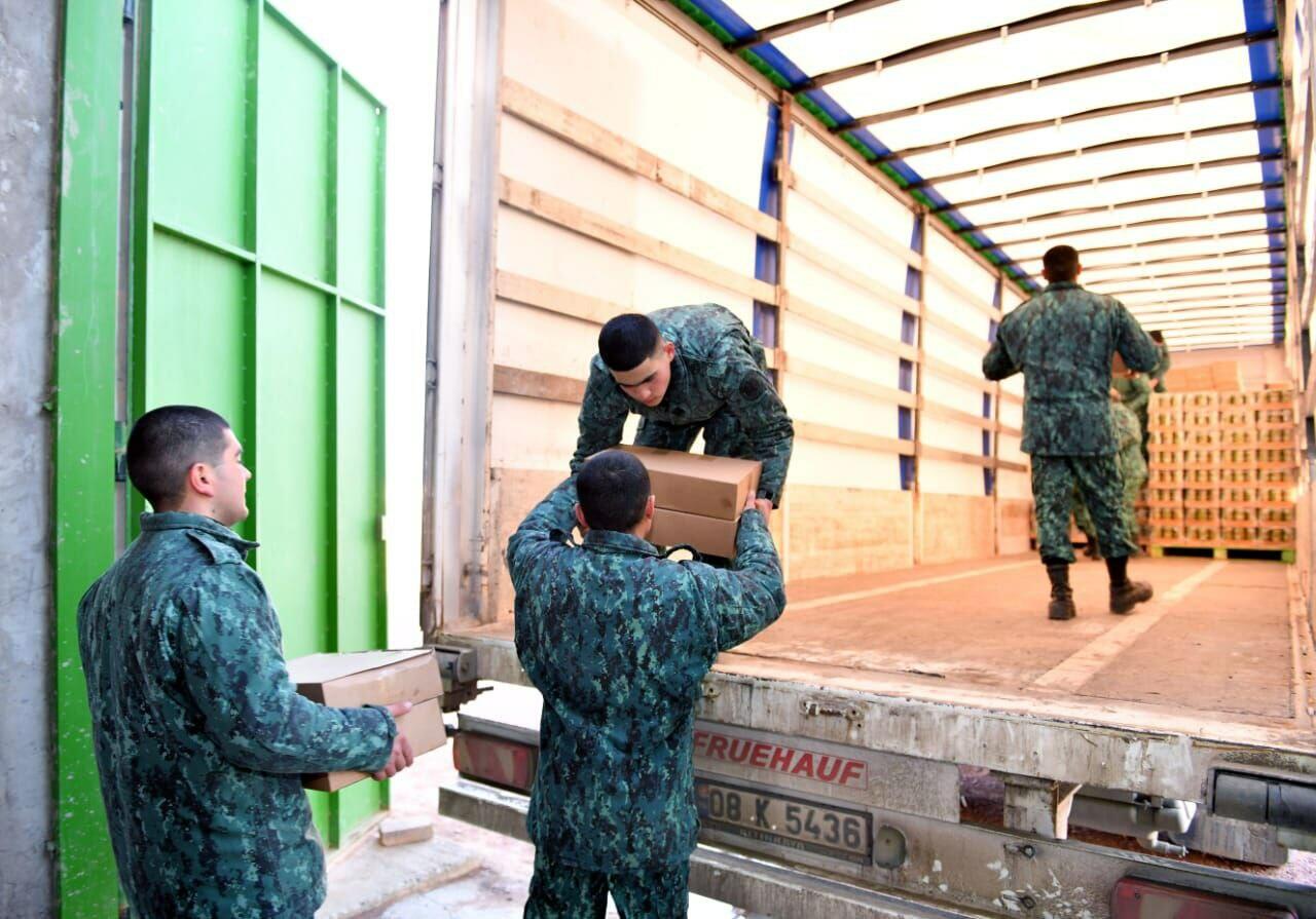 DSX Türkiyəyə növbəti dəfə ərzaq yardımı göndərib