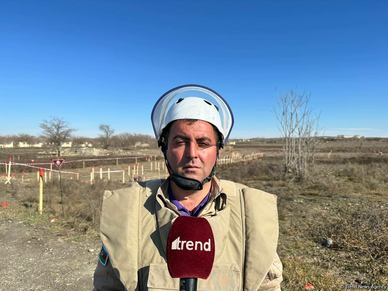 Ermənilər Füzulidə kütləvi məzarlıqların ətrafını minalayıb