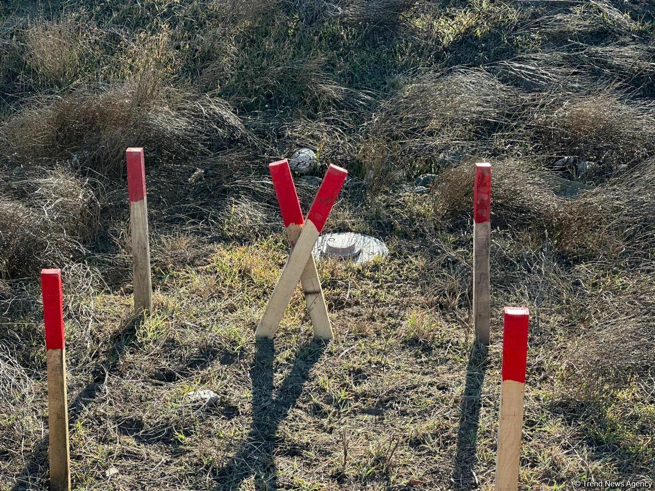 Ermənilər Füzulidə kütləvi məzarlıqların ətrafını minalayıb