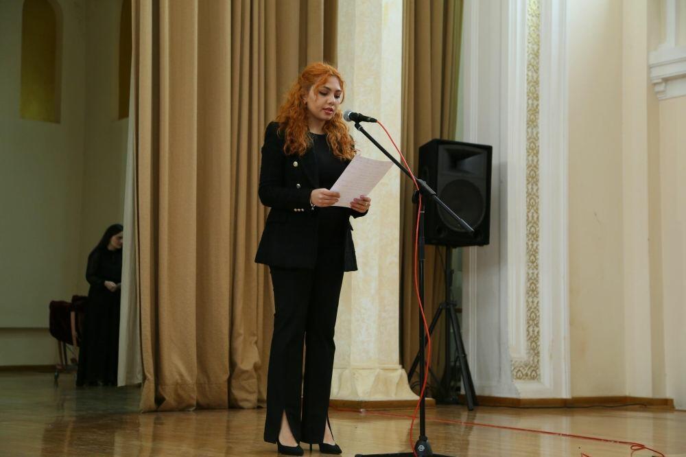 Учащиеся Бакинской музыкальной академии почтили память жертв Ходжалинского геноцида