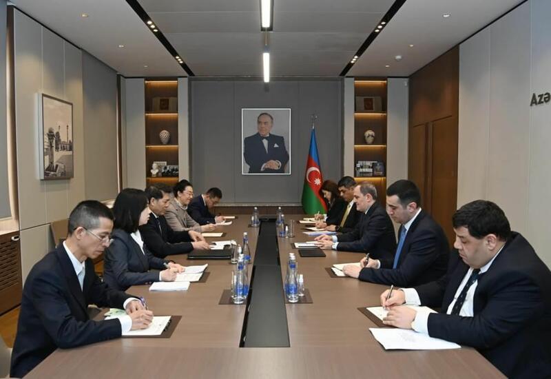 Джейхун Байрамов встретился со спецпредставителем правительства КНР