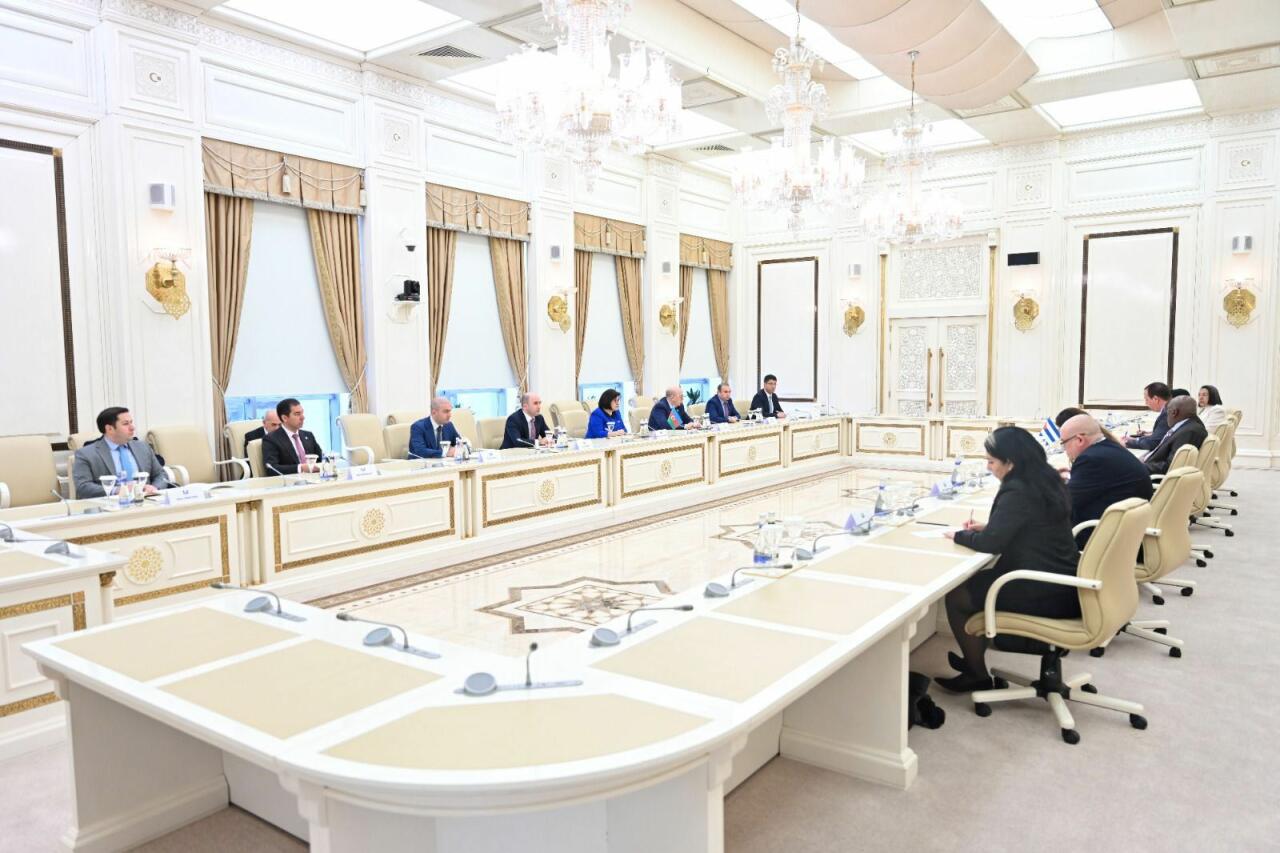 Sahibə Qafarova Kuba Respublikasının vitse-prezidenti ilə görüşüb