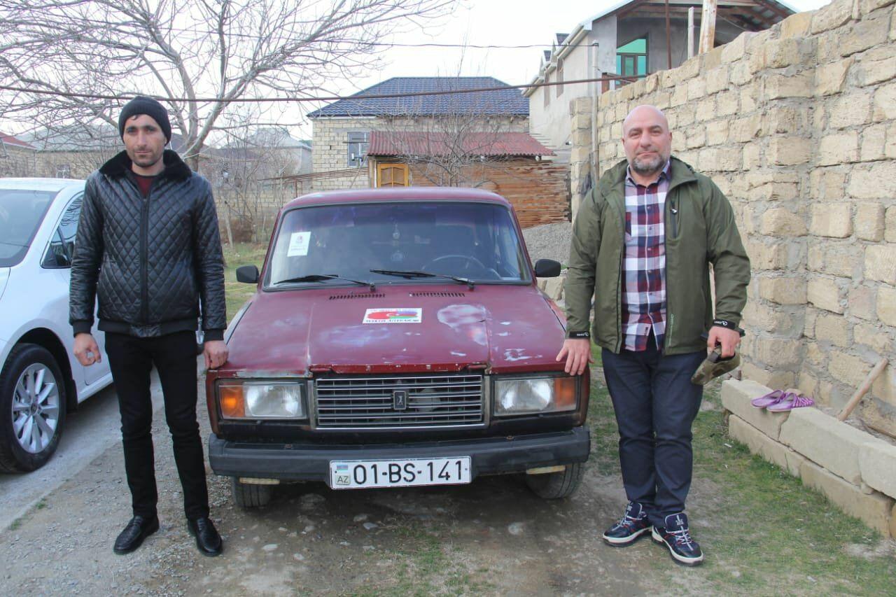 Sərvər Bəşirliyə avtomobil hədiyyə edən türkiyəli iş adamı: "çox təsirləndim"