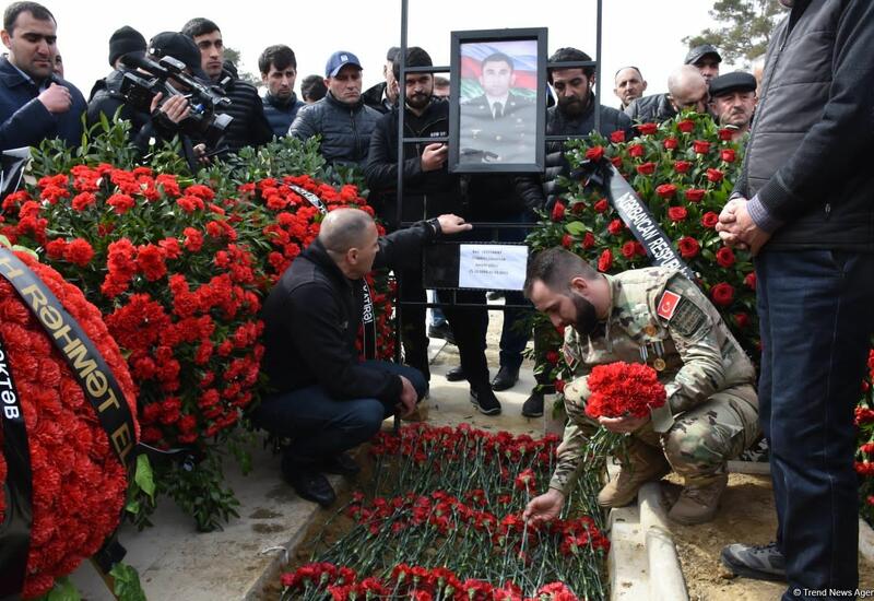 Шехид Шахрияр Алибейли похоронен