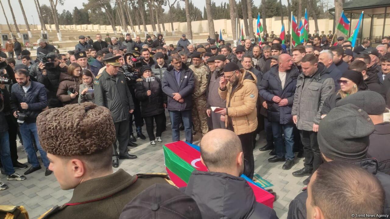 Шехид Шахрияр Алибейли похоронен