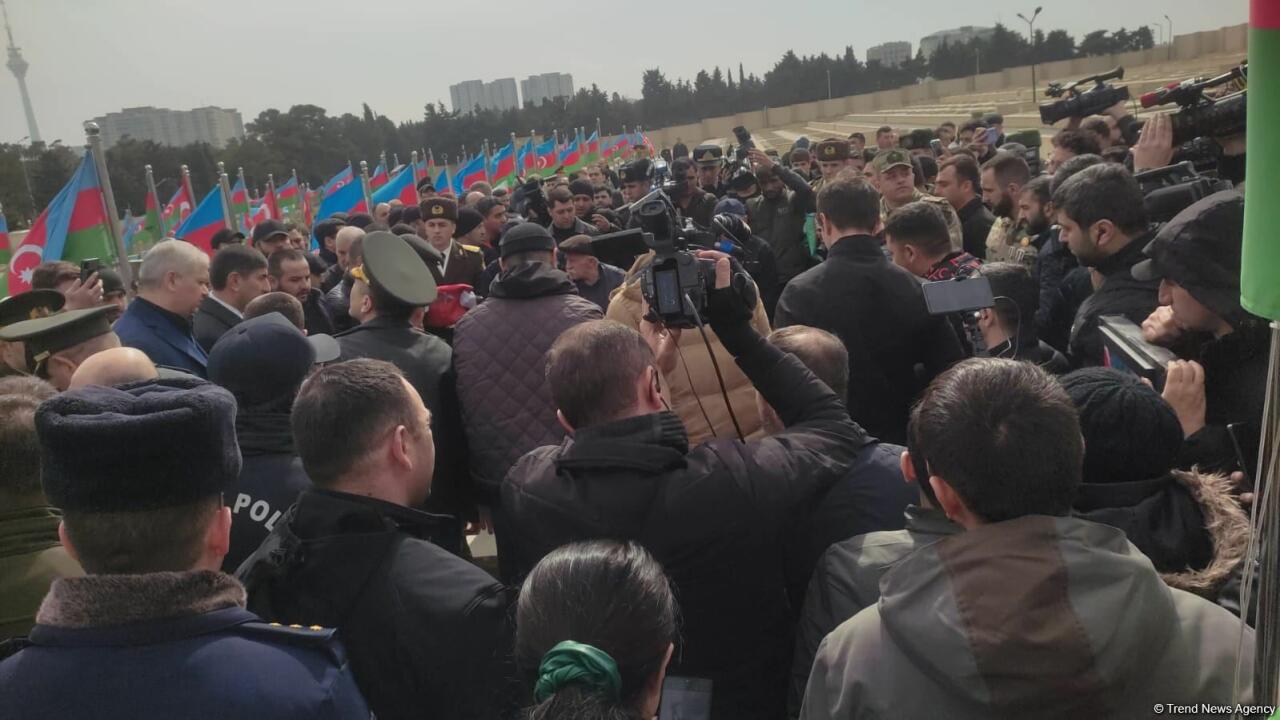 Шехид Шахрияр Алибейли похоронен