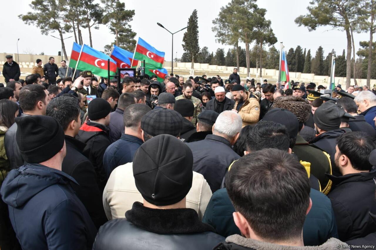 Шехид Шахрияр Алибейли похоронен