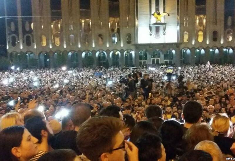 Протестующие в Грузии выдвинули требования к властям