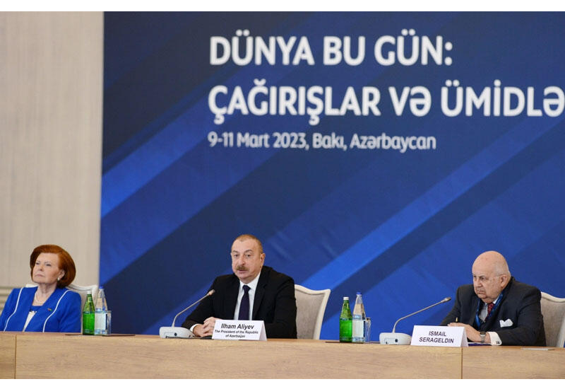 Prezident İlham Əliyev: Ermənistanla münaqişəni dinc yolla həll etmək üçün əlimizdən gələni etdik