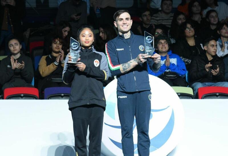 В рамках Кубка мира FIG по спортивной гимнастике в Баку вручили AGF Trophy