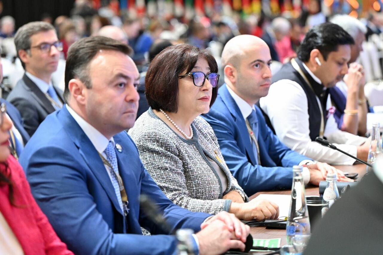 Sahibə Qafarova Parlamentlərarası İttifaqın 146-cı Assambleyasında çıxış edib