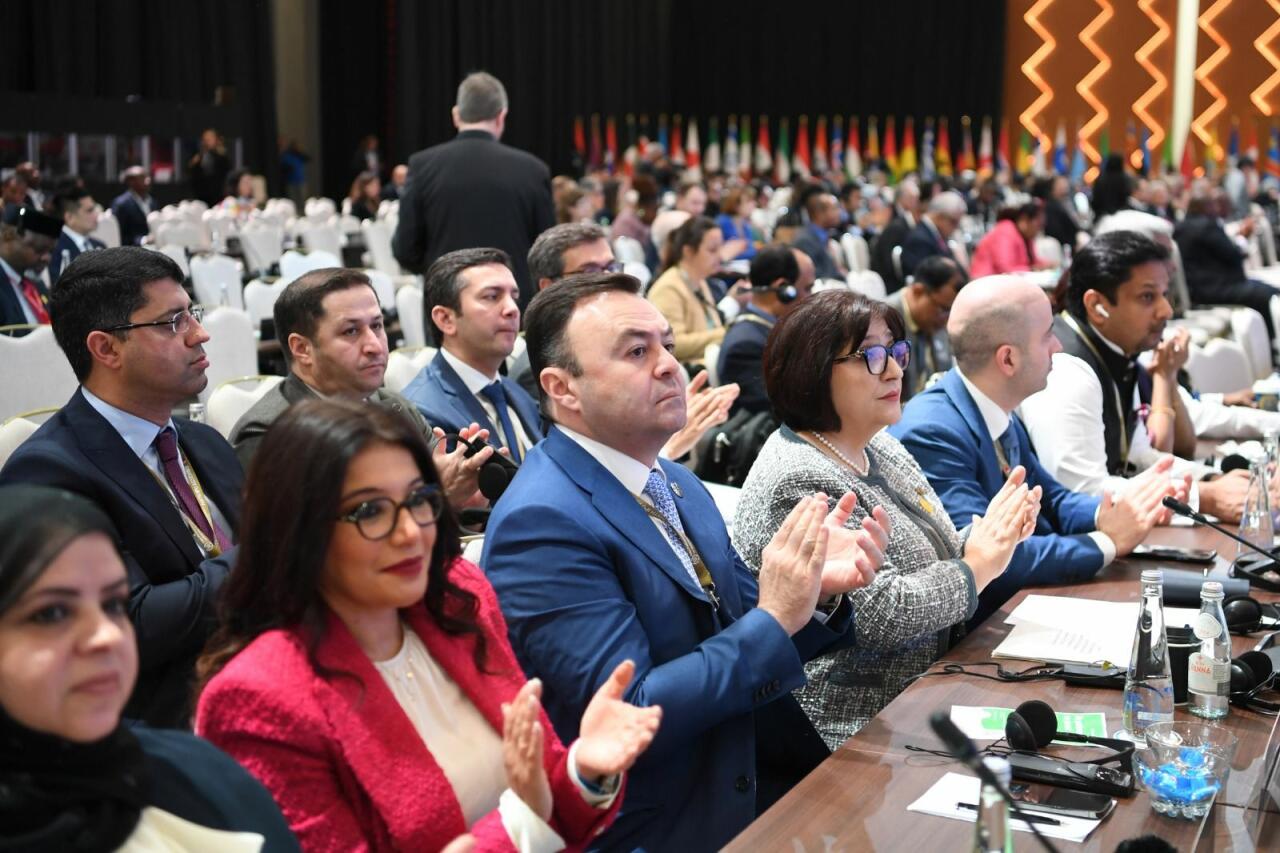 Sahibə Qafarova Parlamentlərarası İttifaqın 146-cı Assambleyasında çıxış edib