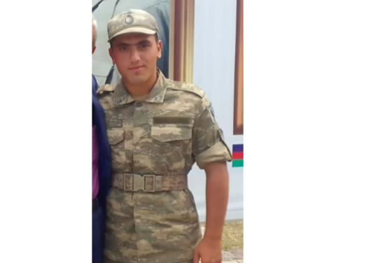 Dünən faciəvi şəkildə vəfat edən əsgərimizin