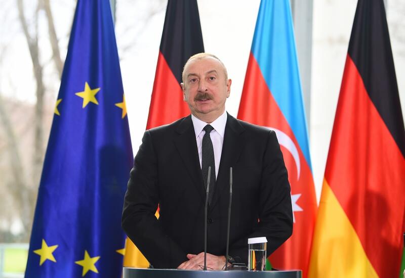 Президент Ильхам Алиев: Связи между Германией и Азербайджаном находятся на очень высоком уровне