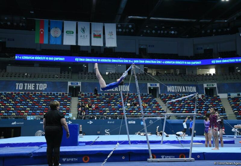 Дан старт первенству Азербайджана и чемпионату Баку по спортивной и акробатической гимнастике