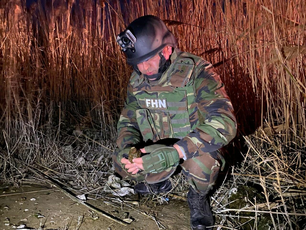 В Баку обнаружена ручная граната