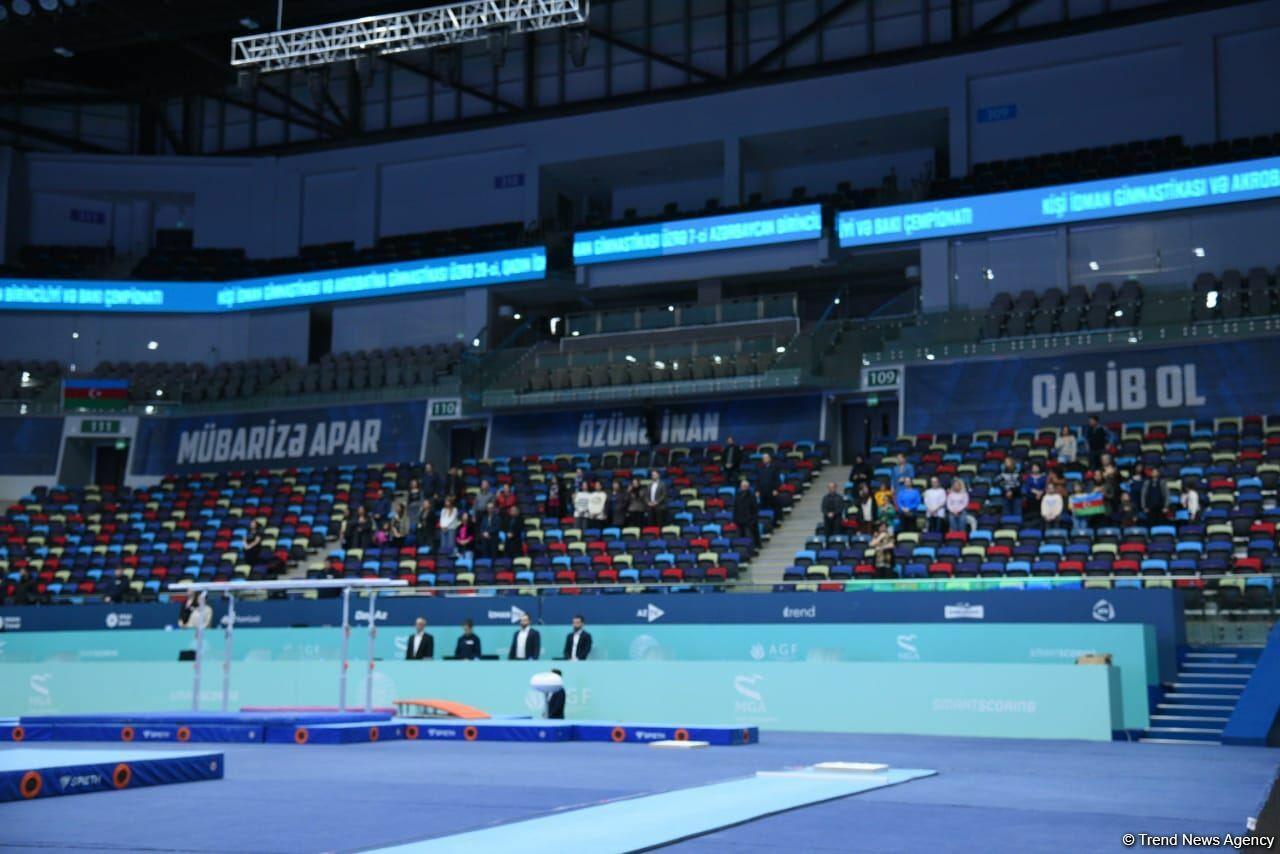 Дан старт первенству Азербайджана и чемпионату Баку по спортивной и акробатической гимнастике