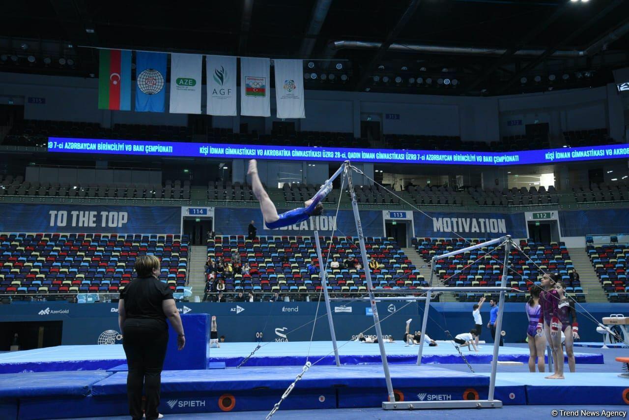 Дан старт первенству Азербайджана и чемпионату Баку по спортивной и акробатической гимнастике