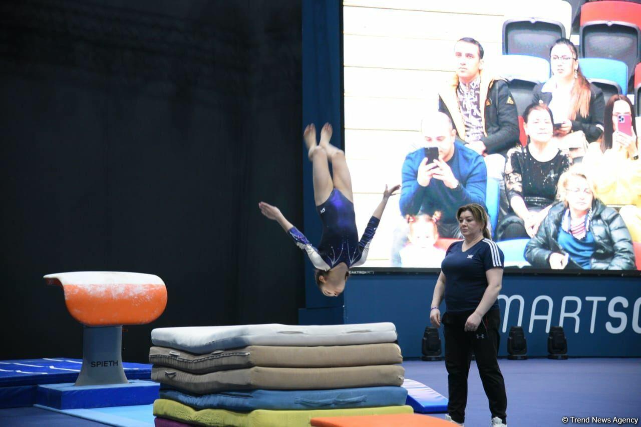 Дан старт первенству Азербайджана и чемпионату Баку по спортивной и акробатической гимнастике