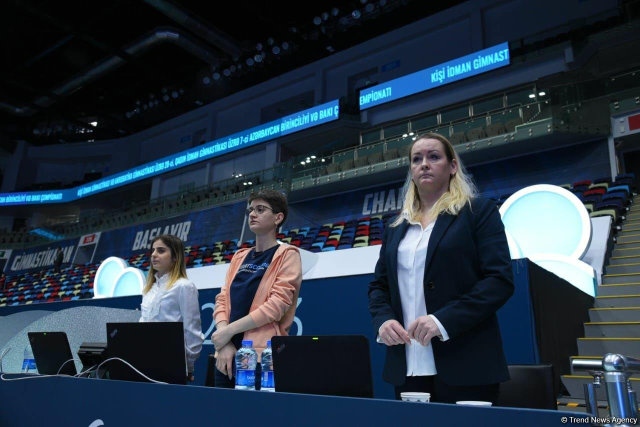 Дан старт первенству Азербайджана и чемпионату Баку по спортивной и акробатической гимнастике