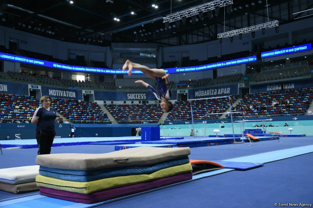 Дан старт первенству Азербайджана и чемпионату Баку по спортивной и акробатической гимнастике