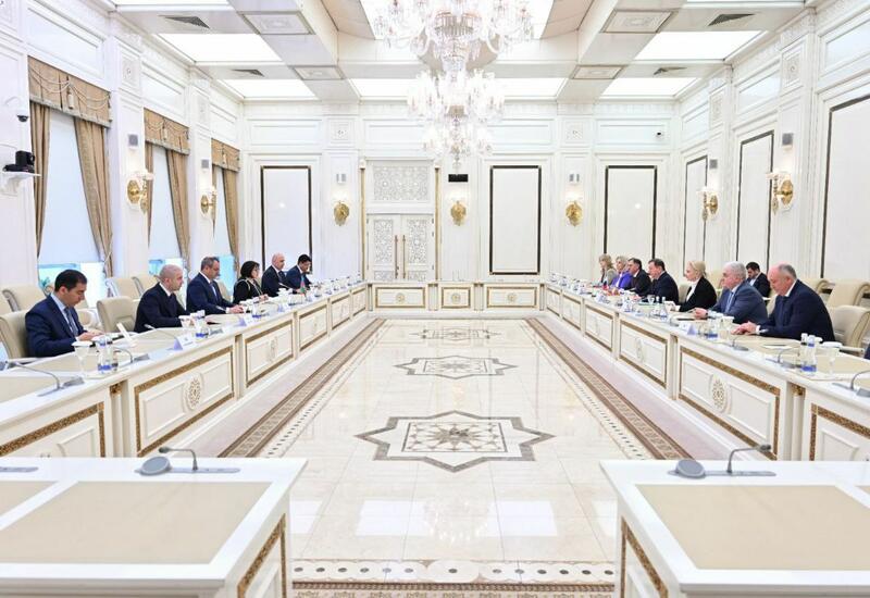 Сахиба Гафарова встретилась с председателем Народного собрания Республики Дагестан РФ