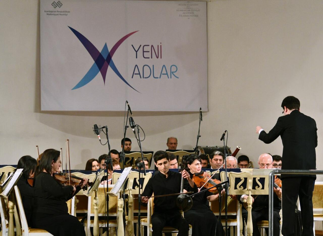 В Баку прошел концерт в рамках проекта "Yeni adlar"