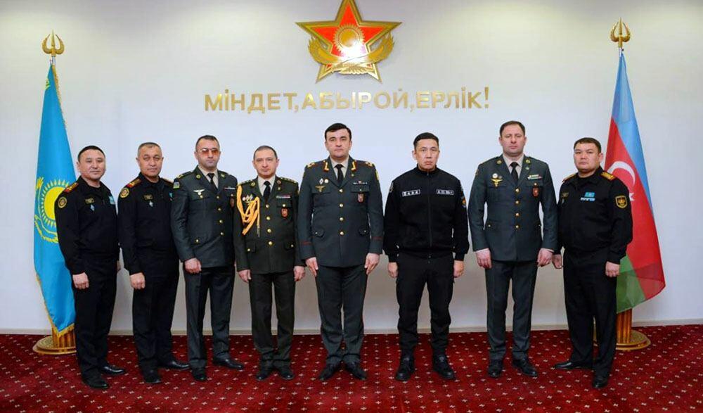 Делегация министерства обороны Азербайджана посетила Казахстан