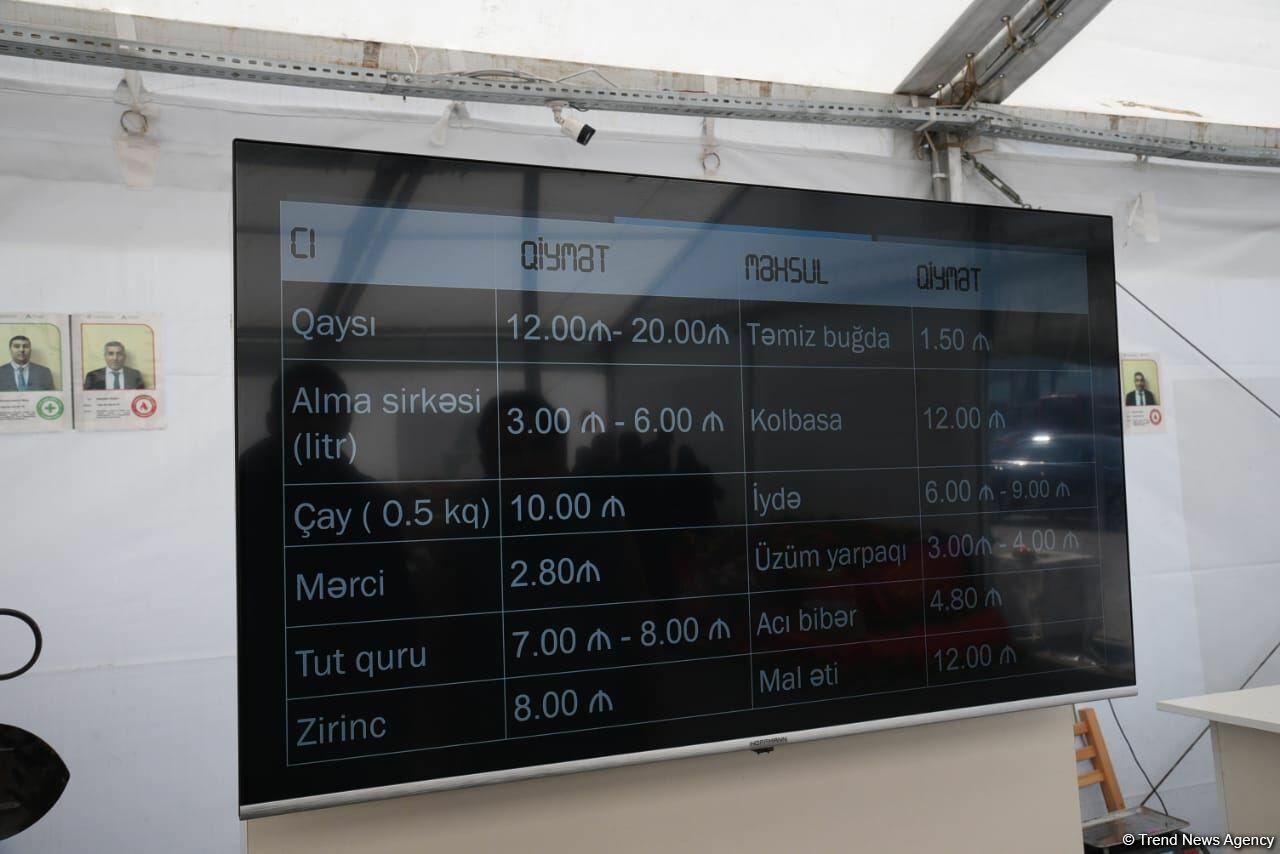 В Баку пройдут праздничные ярмарки "Из села в город"