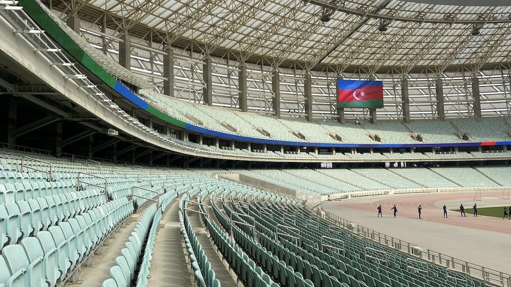 Олимпийский стадион готовится принять матч Карабах – Галатасарай