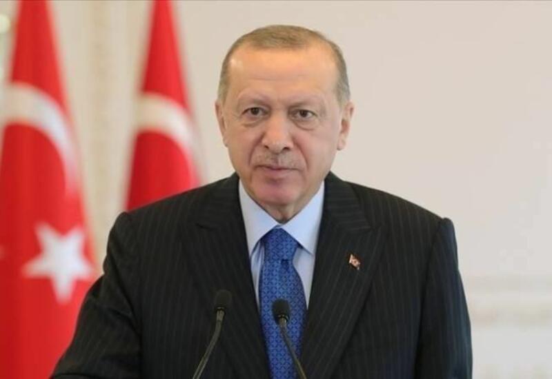 Rəcəb Tayyib Ərdoğan Prezident İlham Əliyevə təşəkkür edib