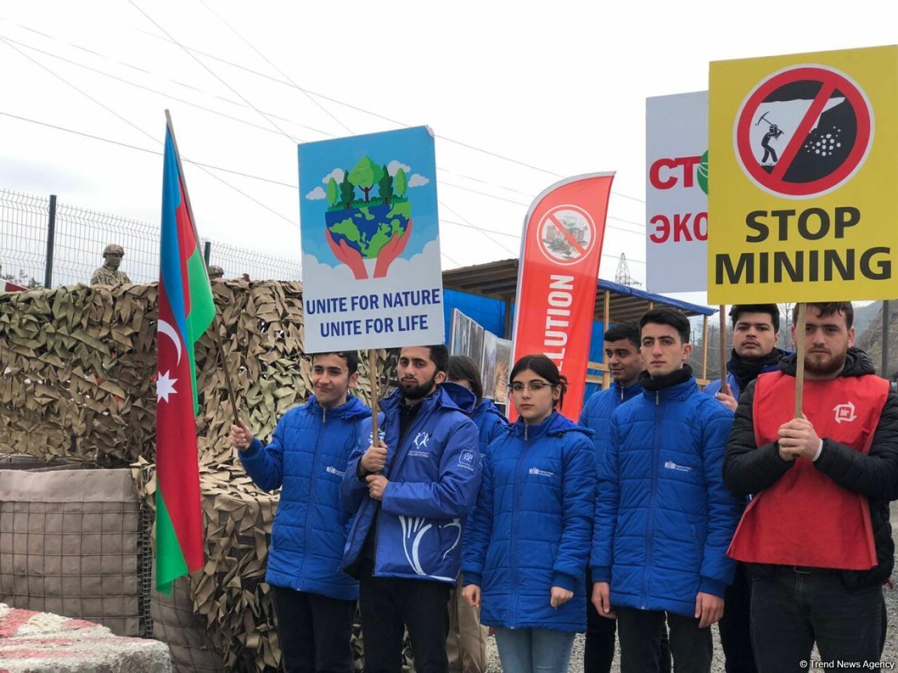 Протесты на Лачинской дороге продолжаются 95-й день