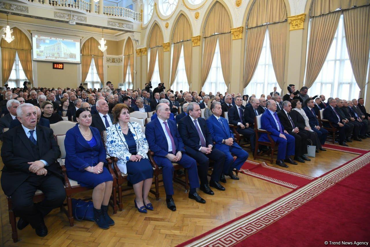 Прошло общее собрание Национальной Академии наук Азербайджана