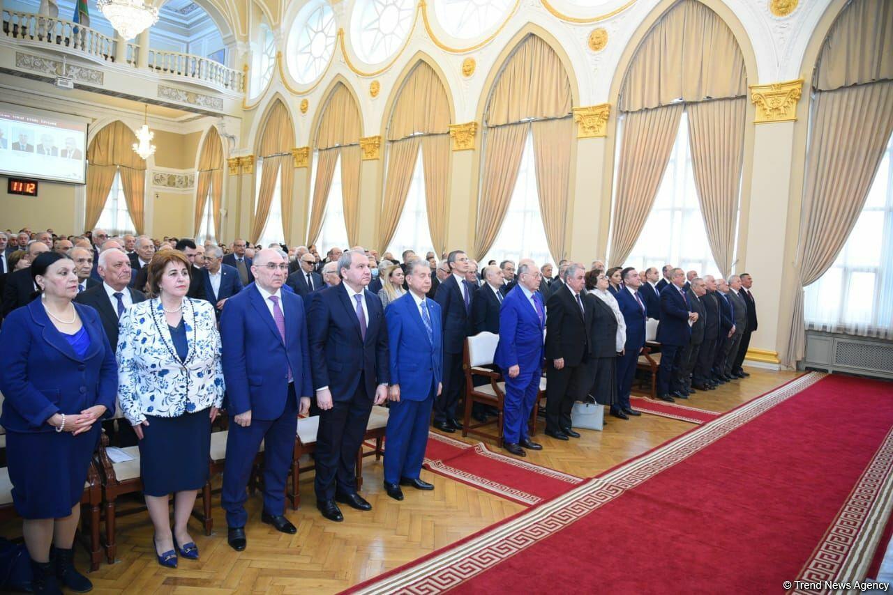 Прошло общее собрание Национальной Академии наук Азербайджана
