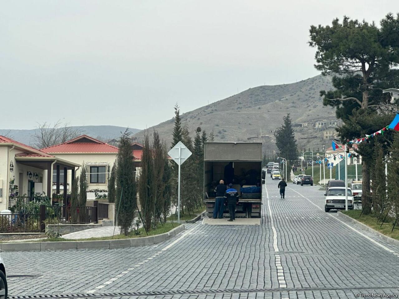 Освобожденное от оккупации село Талыш после восстановительных работ