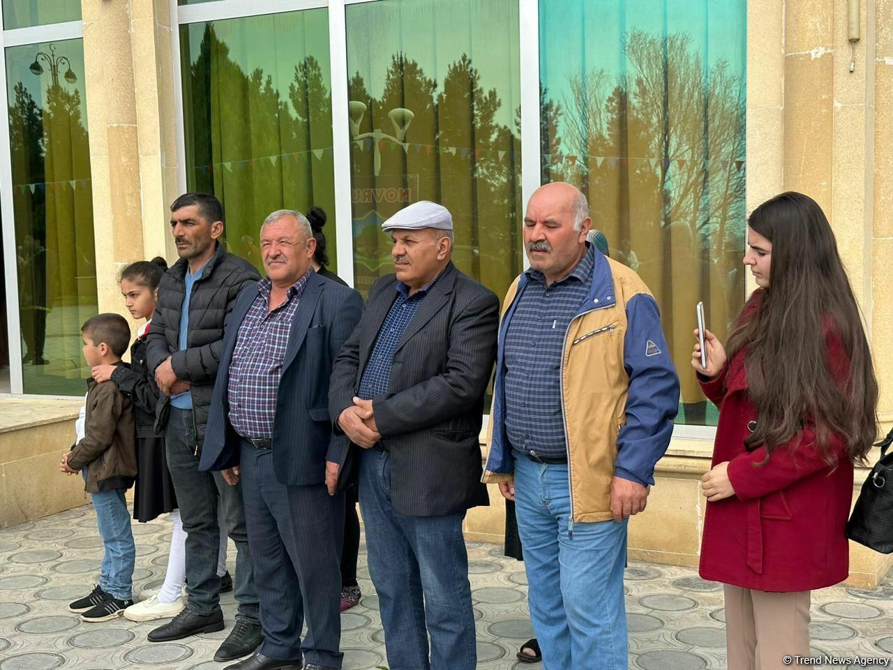 Начался процесс переселения жителей в село Талыш
