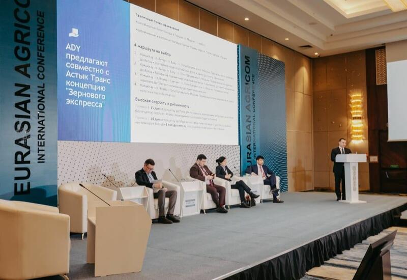 Qazaxıstan taxılının Azərbaycandan Avropaya çatdırılması layihəsi təqdim olunub