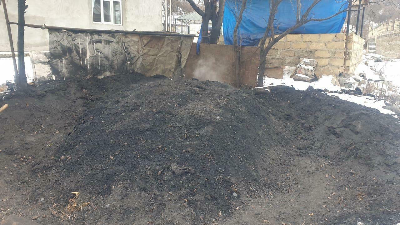 Qanunsuz kömür quyuları ləğv olunub