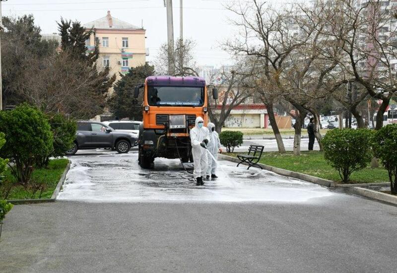 Bu gün Bakının 550 küçəsi yuyulub