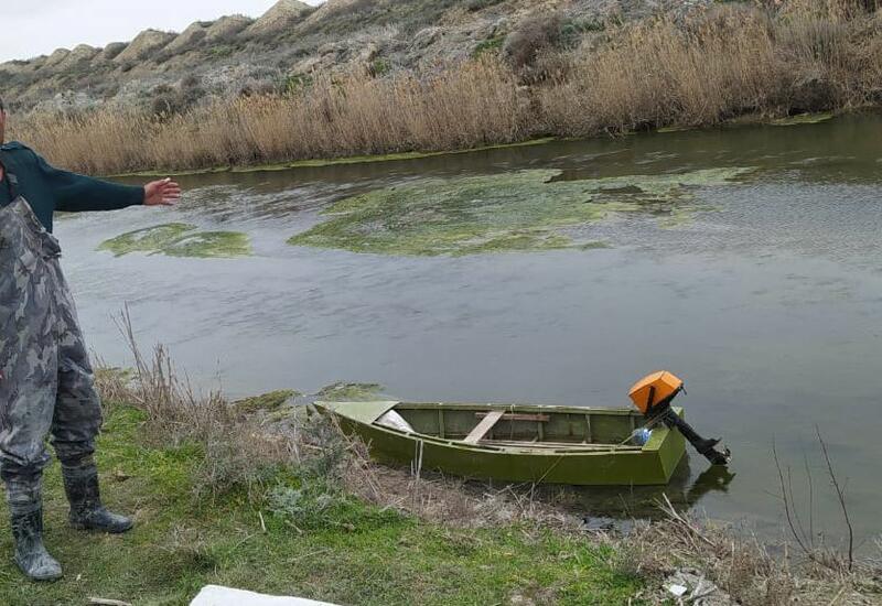 Neftçalada qanunsuz balıq ovu ilə məşğul olan şəxs saxlanılıb