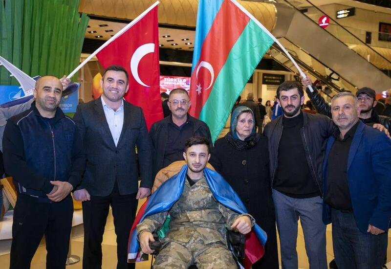 Еще один азербайджанский ветеран вернулся на родину после лечения в Турции