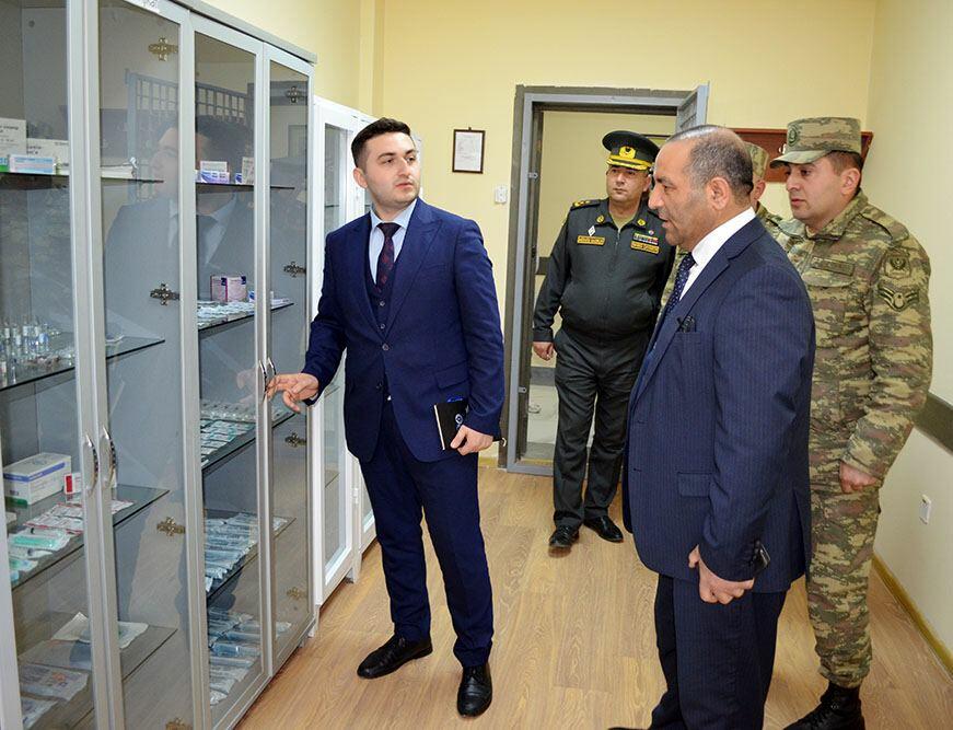 Представители Аппарата омбудсмена Азербайджана посетили №-скую воинскую часть