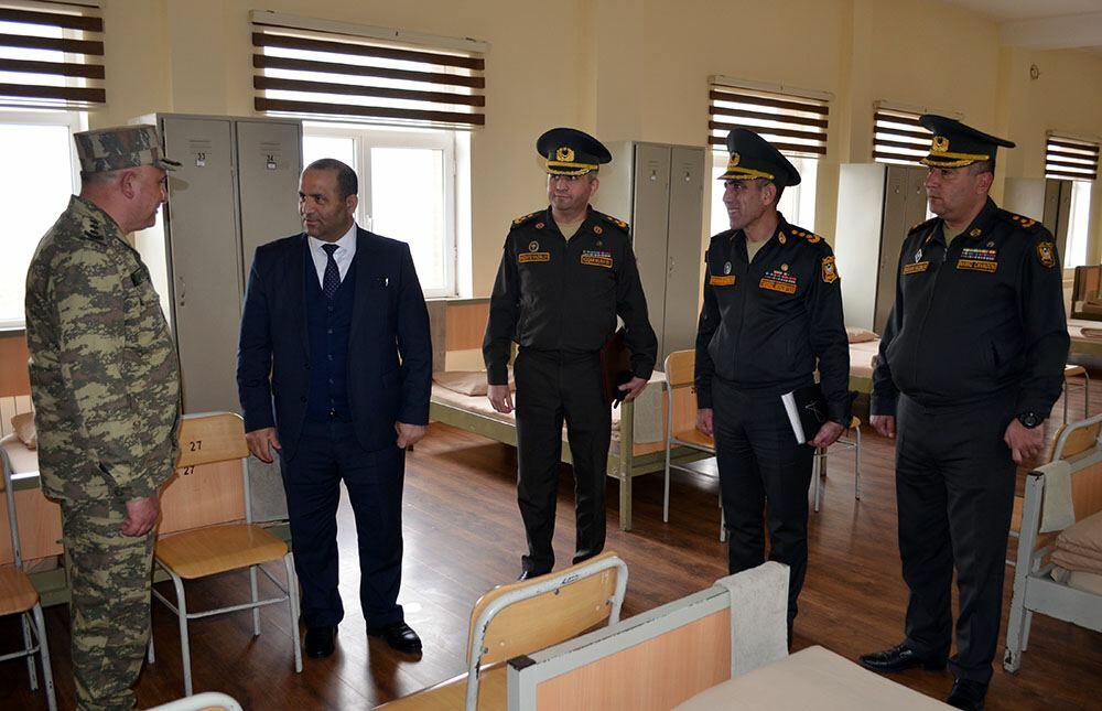 Представители Аппарата омбудсмена Азербайджана посетили №-скую воинскую часть