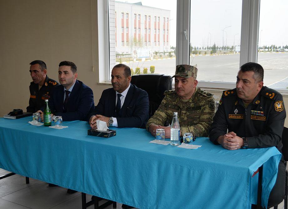 Представители Аппарата омбудсмена Азербайджана посетили №-скую воинскую часть