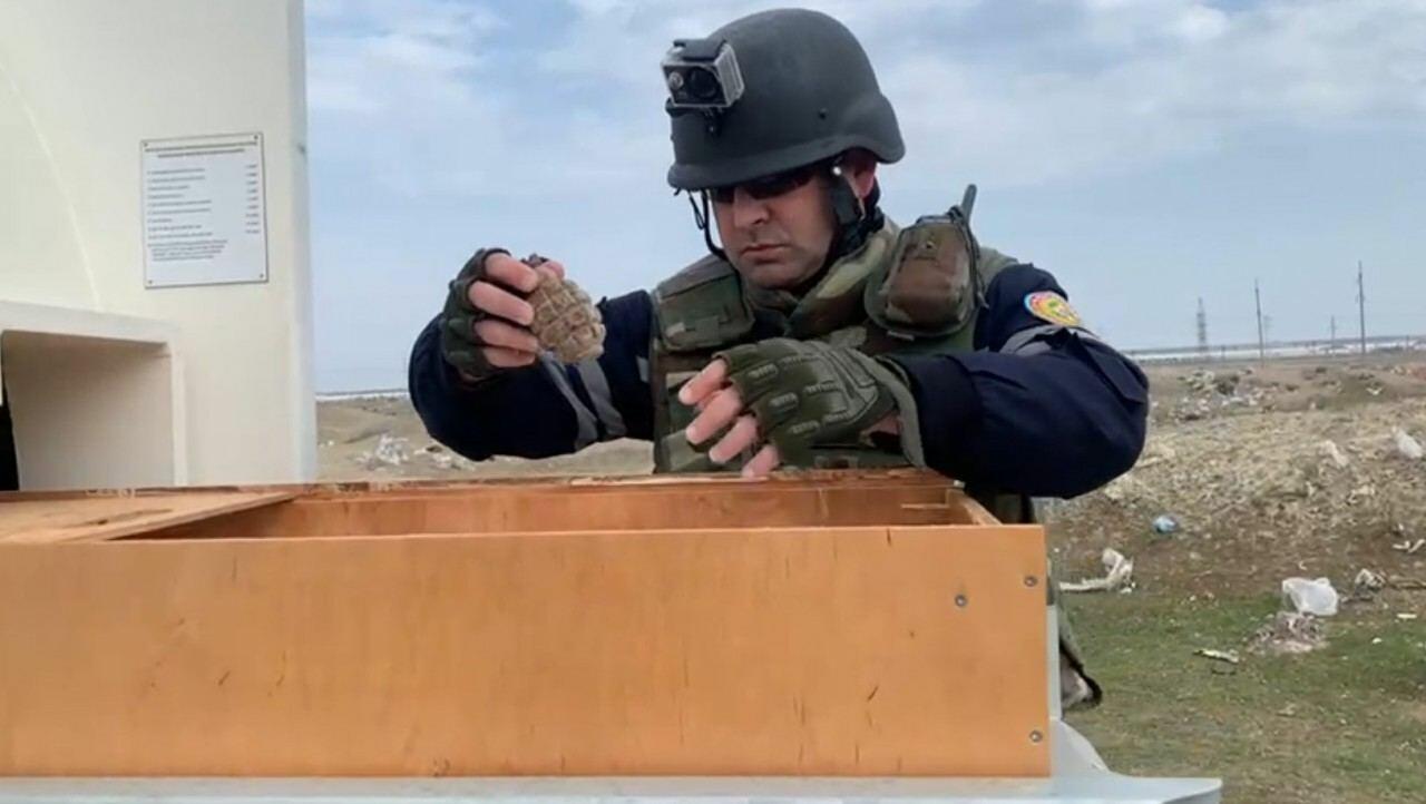 В Баку найден боеприпас