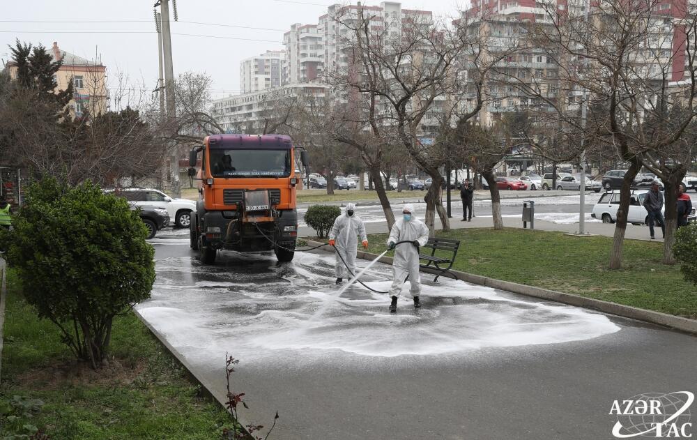 В Баку прошел общегородской субботник